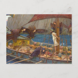 Ulysses en Sirens Briefkaart
