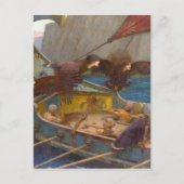 Ulysses en Sirens Briefkaart (Voorkant)