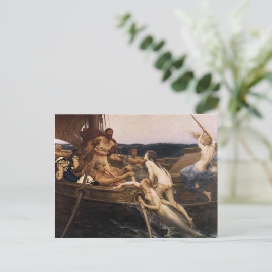 Ulysses en Sirens Briefkaart (Staand voorkant)