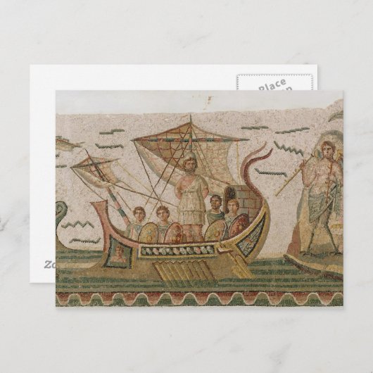 Ulysses en Sirens Briefkaart (Voorkant / Achterkant)