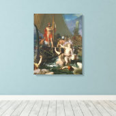 Ulysses en Sirens Canvas Afdruk (Insitu (Houten vloer))