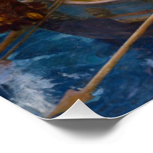 Ulysses en Sirens John William Waterhouse Perfect Poster (Hoek)