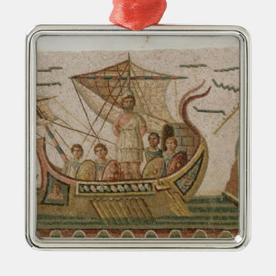 Ulysses en Sirens Metalen Ornament