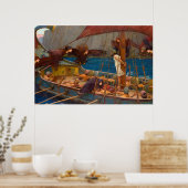 Ulysses en Sirens Poster (Keuken)