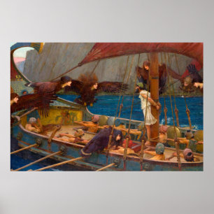 Ulysses en Sirens Poster