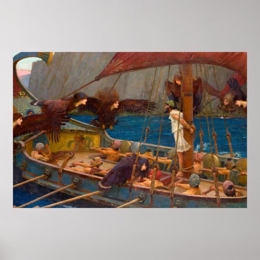 Ulysses en Sirens Poster (Voorkant)