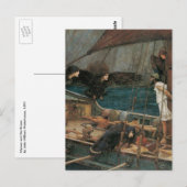 Ulysses en Sirens van John William Waterhouse Briefkaart (Voorkant / Achterkant)