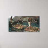 Ulysses en Sirens van John William Waterhouse Canvas Afdruk (Voorkant)