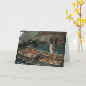 Ulysses en Sirens van John William Waterhouse Kaart (Gele Bloem)