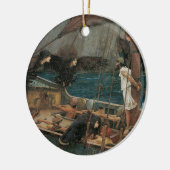 Ulysses en Sirens van John William Waterhouse Keramisch Ornament (Links)