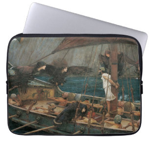 Ulysses en Sirens van John William Waterhouse Laptop Sleeve