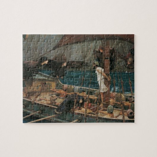 Ulysses en Sirens van John William Waterhouse Legpuzzel (Horizontaal)