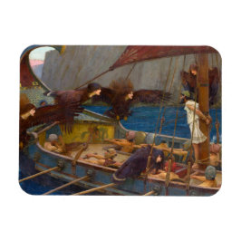 Ulysses en Sirens van John William Waterhouse Magneet