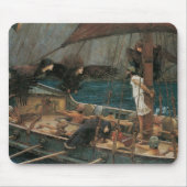 Ulysses en Sirens van John William Waterhouse Muismat (Voorkant)