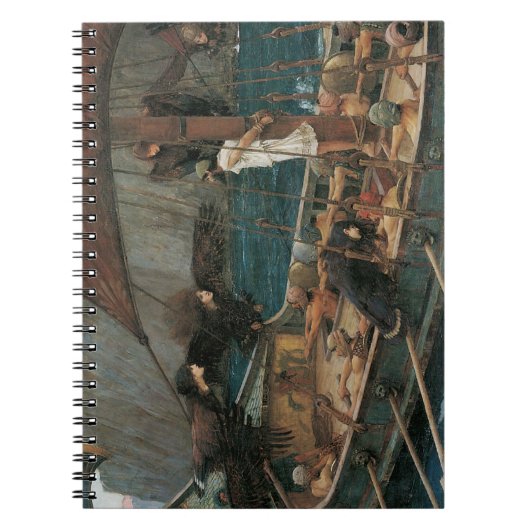 Ulysses en Sirens van John William Waterhouse Notitieboek (Voorkant)