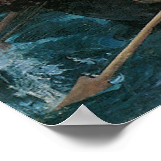 Ulysses en Sirens van John William Waterhouse Poster (Hoek)