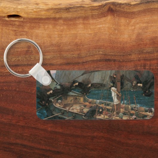 Ulysses en Sirens van John William Waterhouse Sleutelhanger (Achterkant)