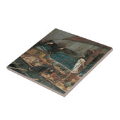 Ulysses en Sirens van John William Waterhouse Tegeltje (Zijkant)