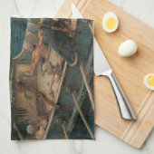 Ulysses en Sirens van John William Waterhouse Theedoek (Quarter Fold)