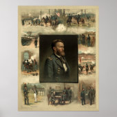 Ulysses Grant, 1885 Poster (Voorkant)