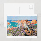 Ulysses met Calypso, Maurice Denis Briefkaart (Voorkant / Achterkant)