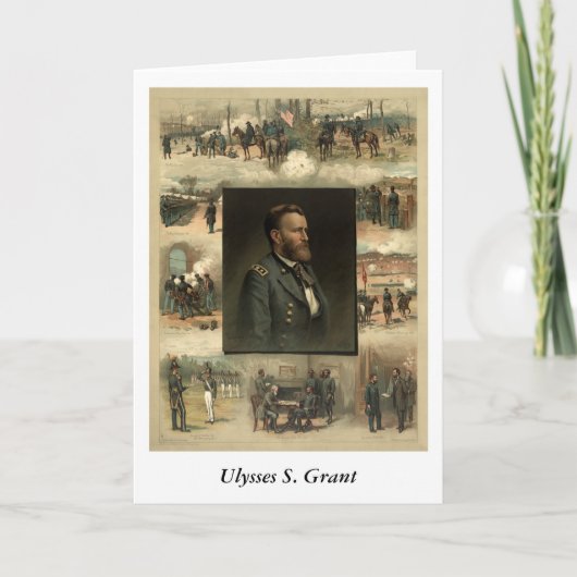 Ulysses S. Grant, 1885 Kaart (Voorkant)
