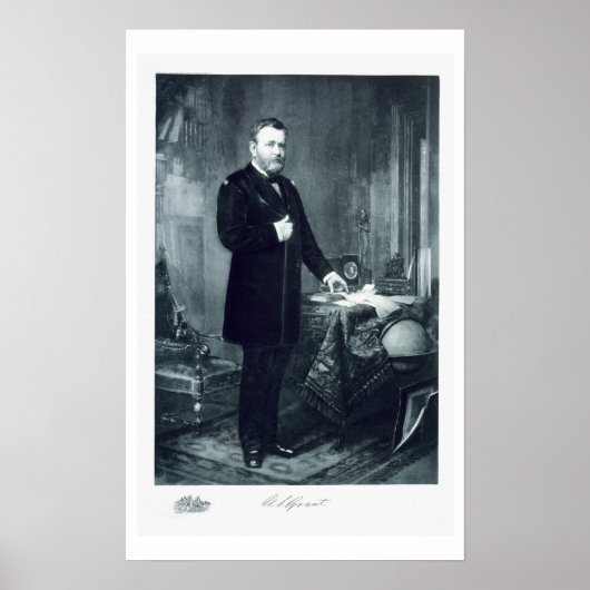 Ulysses S. Grant, 18e President van de Verenigde S Poster (Voorkant)
