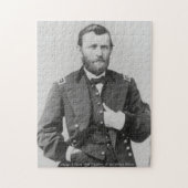 Ulysses S. Grant 18th President of America. Legpuzzel (Verticaal)