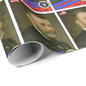 Ulysses S. Grant Baseball Kaart Cadeaupapier (Rol Hoek)