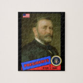 Ulysses S. Grant Baseball Kaart Legpuzzel (Verticaal)
