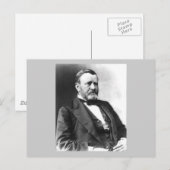 Ulysses S Grant Briefkaart (Voorkant / Achterkant)