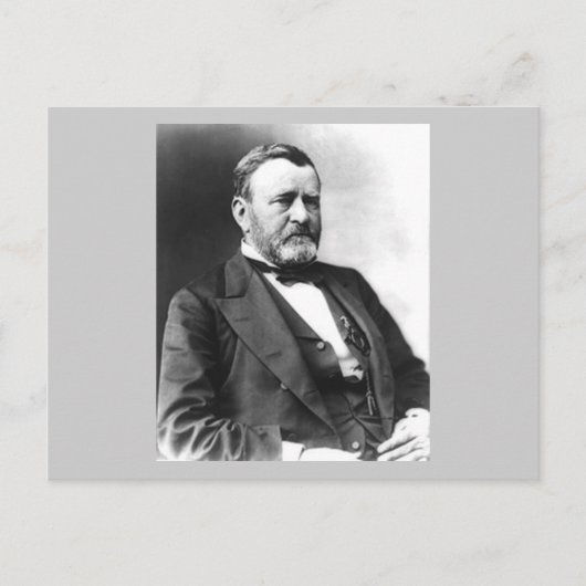 Ulysses S Grant Briefkaart (Voorkant)
