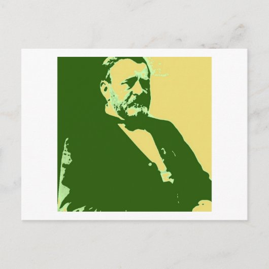Ulysses S Grant Briefkaart (Voorkant)