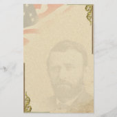 Ulysses S. Grant Civil War Personal Stationery Briefpapier (Voorkant)