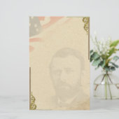Ulysses S. Grant Civil War Personal Stationery Briefpapier (Staand voorkant)