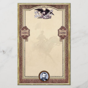 Ulysses S. Grant Civil War Personal Stationery Briefpapier