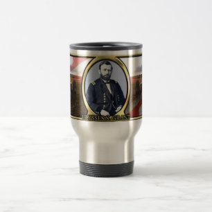 Ulysses S. Grant Civil War Travel Mug Reisbeker