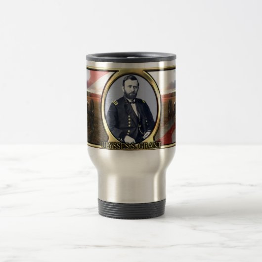 Ulysses S. Grant Civil War Travel Mug Reisbeker (Center)