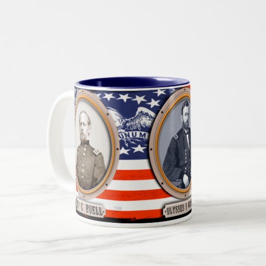 Ulysses S. Grant Coffee Mok (Voorkant links)