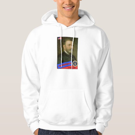 Ulysses S. Grant-honkaard Hoodie (Voorkant)