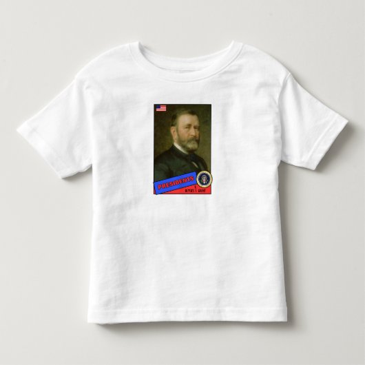 Ulysses S. Grant-honkbalkaart Kinder Shirts (Voorkant)