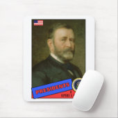 Ulysses S. Grant-honkbalkaart Muismat (Met muis)