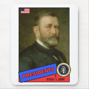 Ulysses S. Grant-honkbalkaart Muismat
