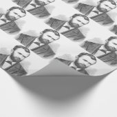 Ulysses S. Grant Illustrative Portrait Cadeaupapier (Hoek)