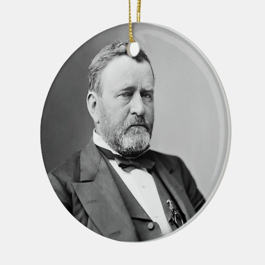 Ulysses S. Grant Keramisch Ornament (Links)