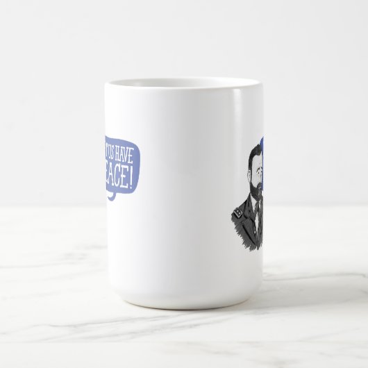 Ulysses S. Grant "Laten we vrede hebben" mok (Center)