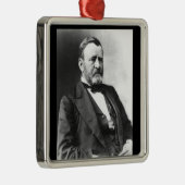 Ulysses S Grant Metalen Ornament (Rechts)