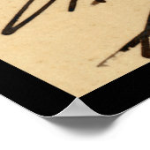 Ulysses S. Grant Ondertekend Kaart 1862 Poster (Hoek)