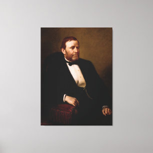 ULYSSES S. GRANT Portret van Henry Ulke Print