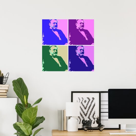 Ulysses S Grant Poster (Thuiskantoor)